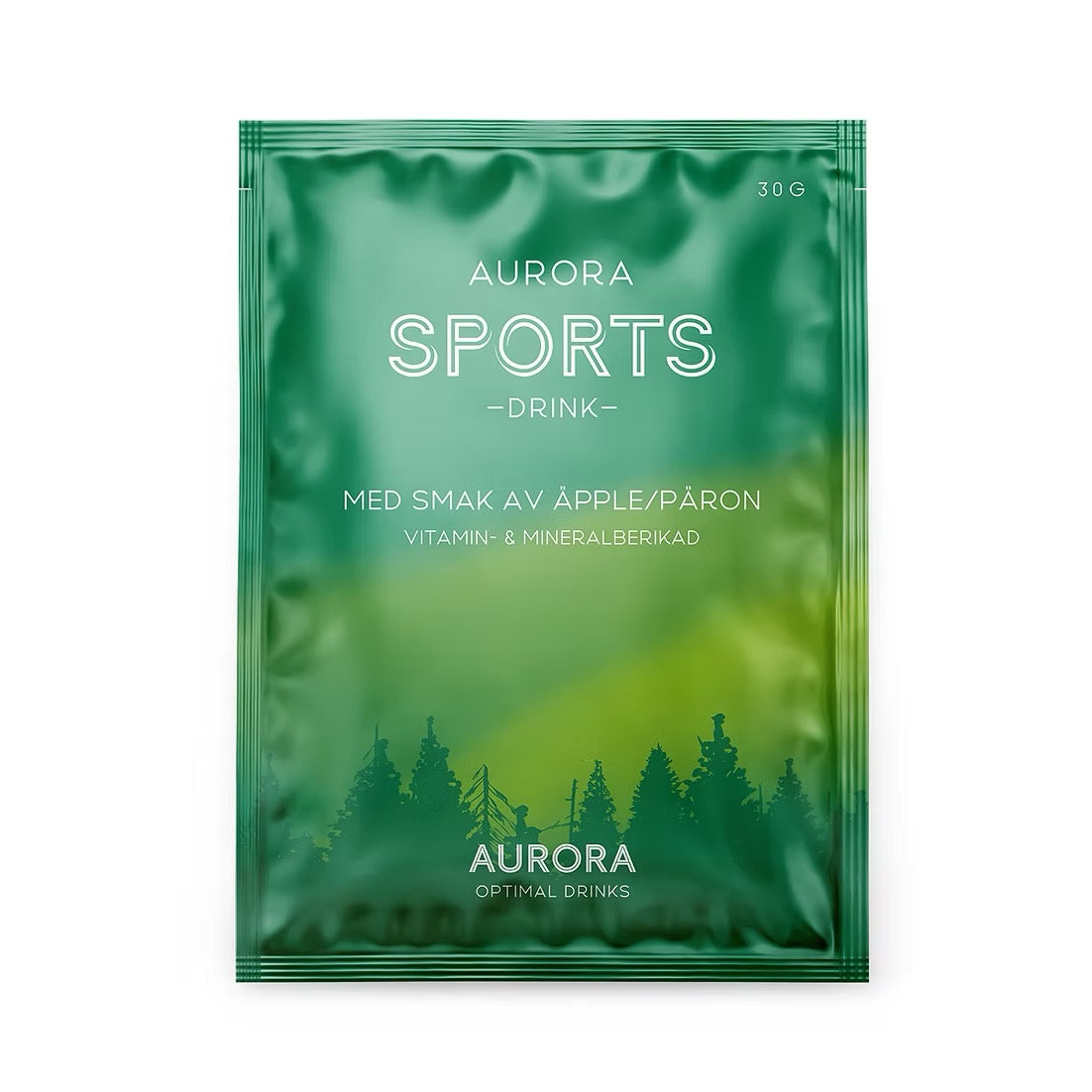 Aurora sportdryck med smak av äpple & päron i portionspåsar, 16-pack