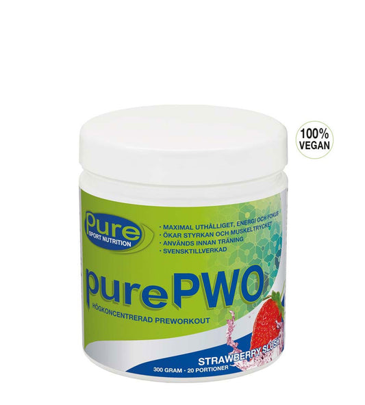 Pure PWO Strawberry Slush, 400g