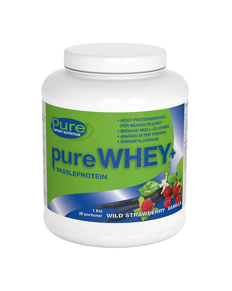 Pure WHEY+ Wild Strawberry, 1kg