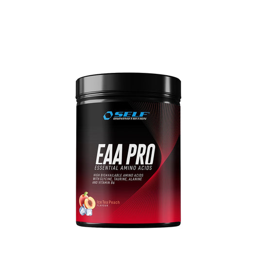 EAA Pro Ice Tea Peach 400g – essentiella aminosyror för återhämtning och prestation