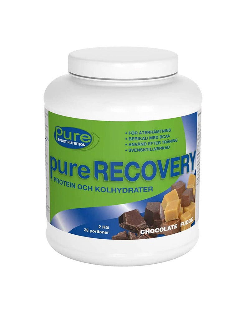 Pure Recovery Chocolate Fudge – proteinrik återhämtning med chokladfudge efter träning